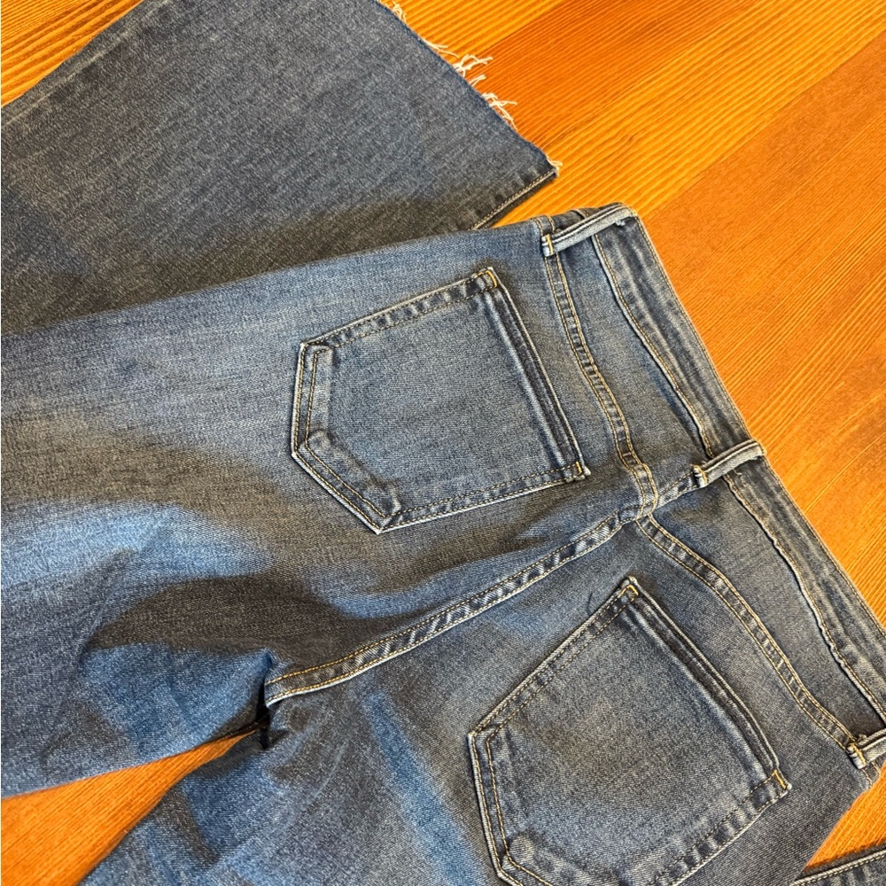 Pookie Loves Sebastian Blue Jeans-HR scissor cut flare